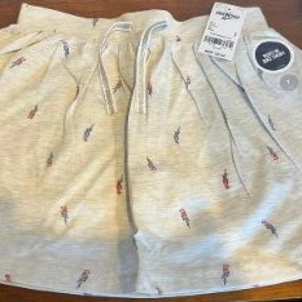 NWT OSHKOSH BGOSH PARROT DESIGN SKORTS SZ 7